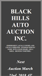 Mobile Screenshot of blackhillsautoauctioninc.com